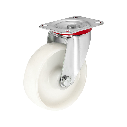 Upgrade Your Industrial Equipment with Nylon Wheel Swivel Plate Casters - Durable and Reliable Mobility Solution