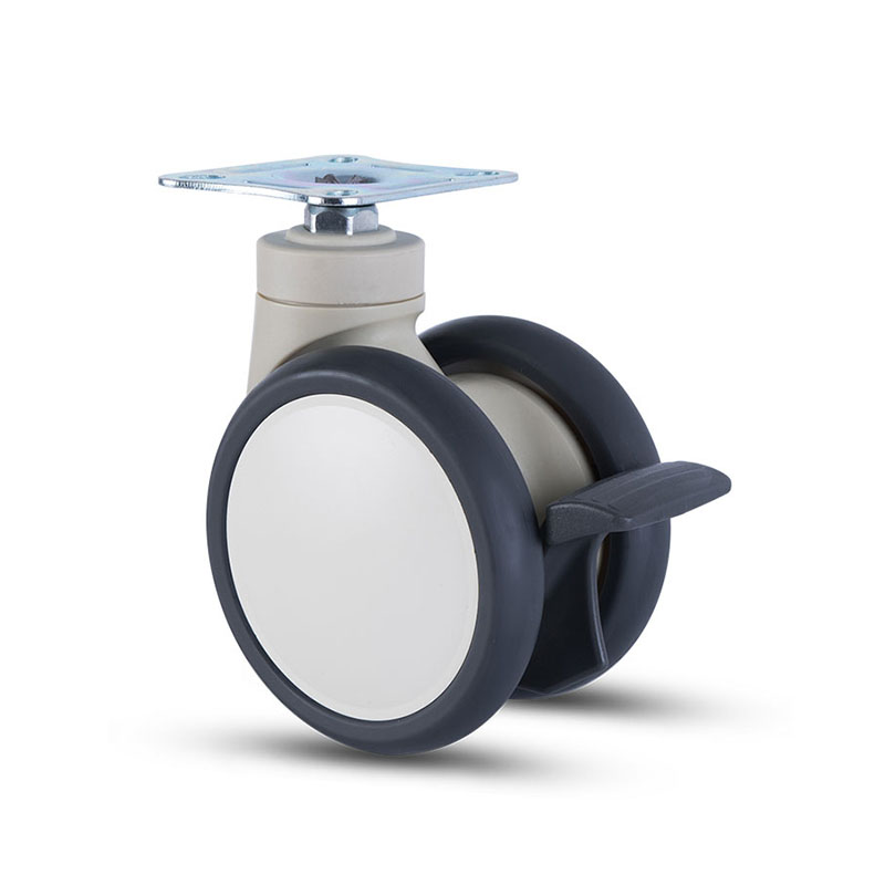 Twin-wheel Casters & Dual Wheel Castors for Medical Devices and Equipements