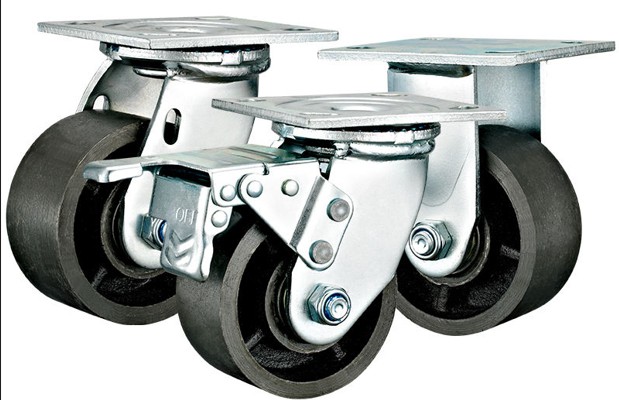 Heavy Duty Steel Casters for Extreme Loads
